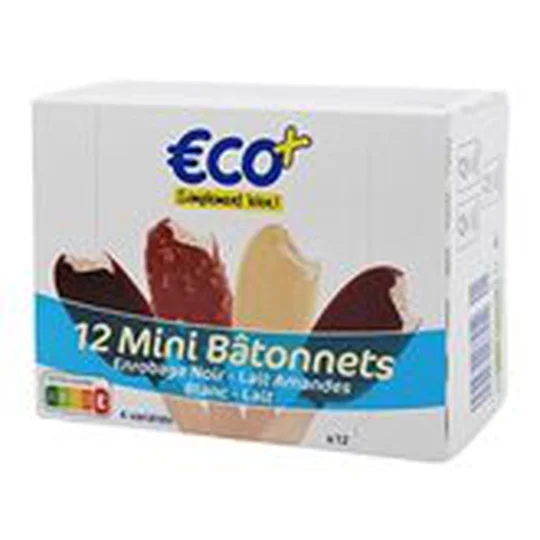 Min Batonnets Vanille chocolat x12