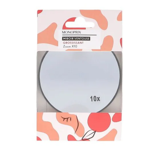 Miroir Ventouse Grossisant Zoom