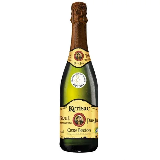 Cidre breton brut traditionnel pur jus 6%