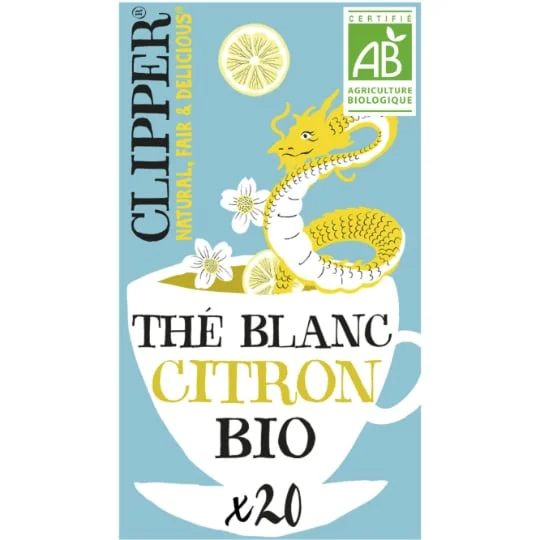 Thé blanc bio Citron