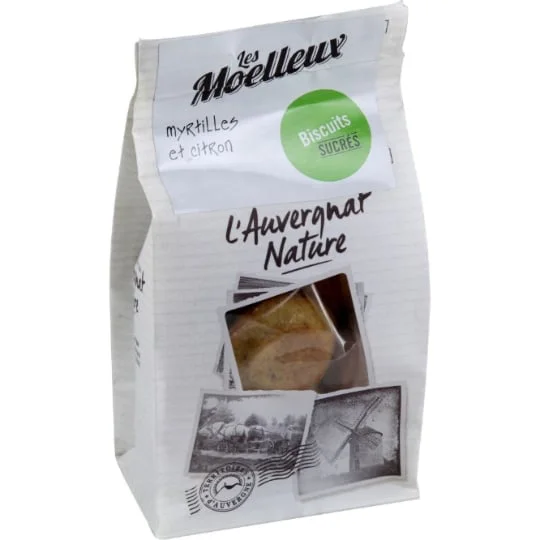 Gâteaux myrtilles et citron