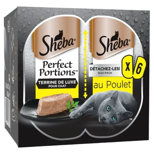 Pâtée pour chat au poulet