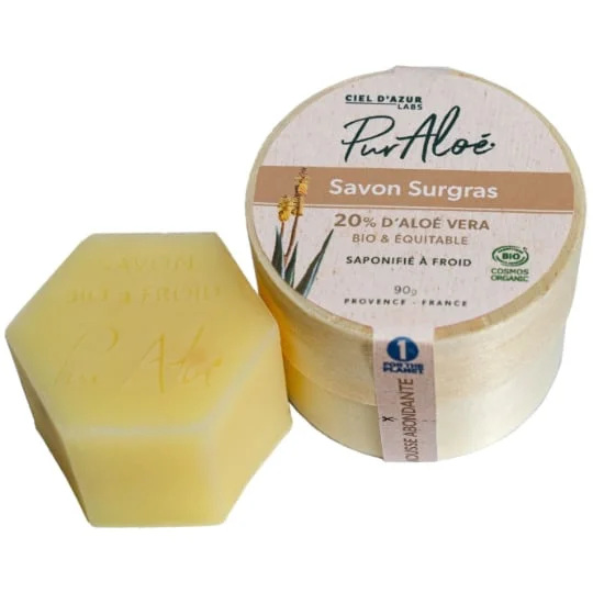 Savon Surgras 20% Aloe Vera Saponifié À Froid