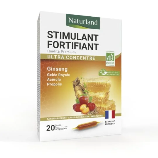 Complément alimentaire bio Stimulant Fortifiant