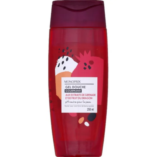 Gel douche à la grenade