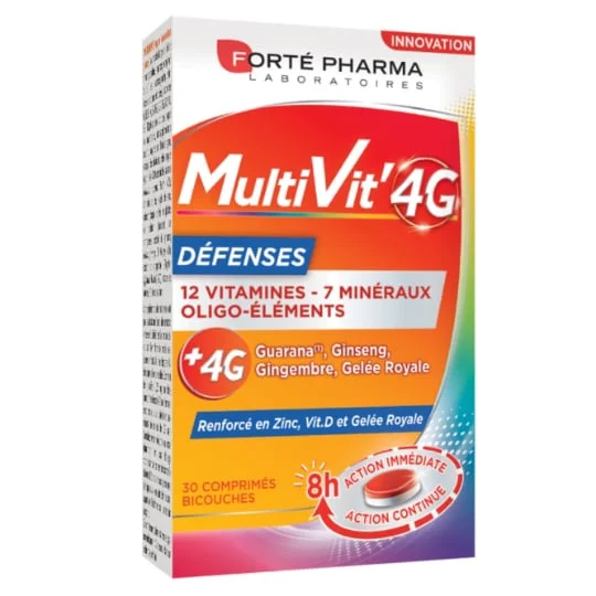 Complément alimentaire multi-vitamine défense