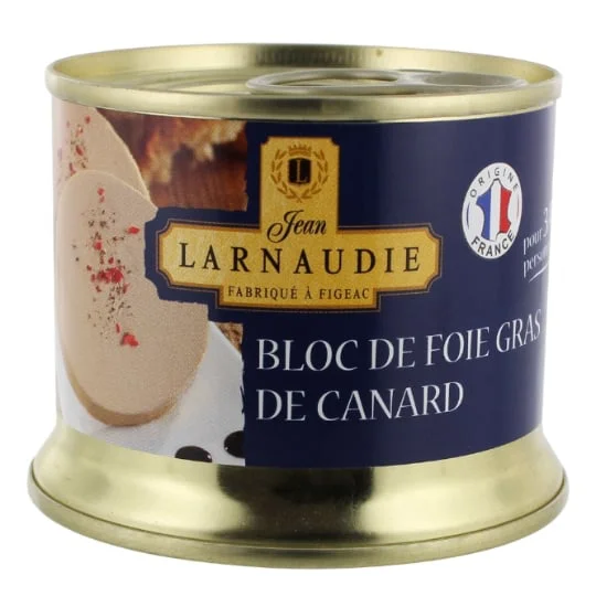 Bloc de foie gras de canard du Sud-Ouest