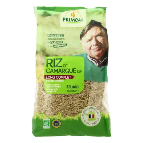 Riz Long Complet De Camargue Bio