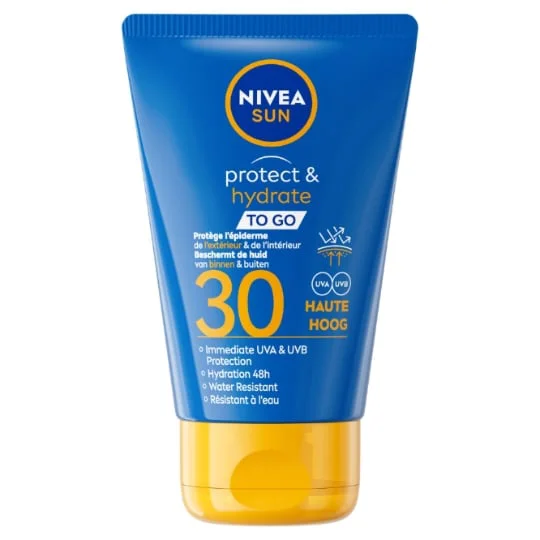 Lait Bronzant Protège Et Hydrate Haute Protection 30 To Go Sun