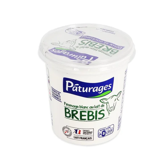 Fromage blanc au lait de brebis