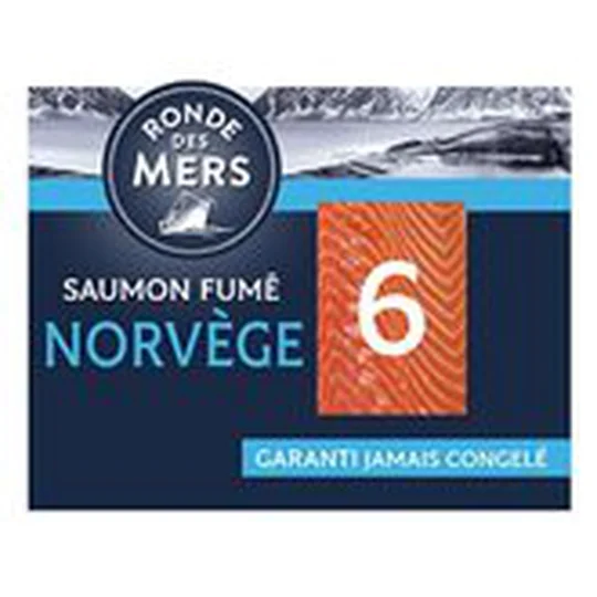 Saumon fumé Norvège - 6 tr - ASC