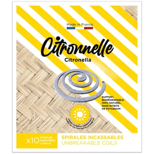 Encens spirale citronnelle Bio degradable