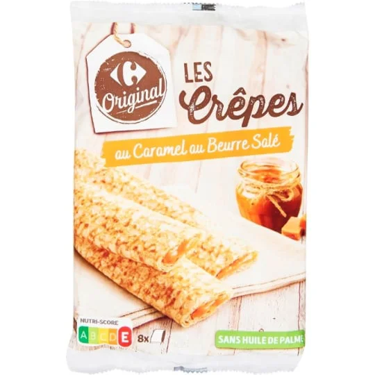 Crêpes caramel beurre salé