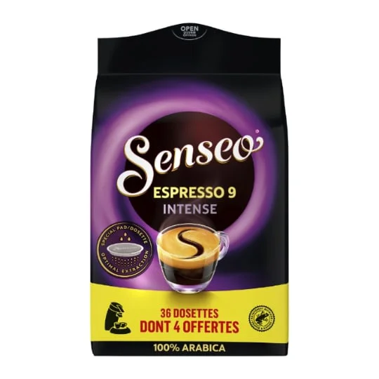 Café dosettes espresso 9 intense
