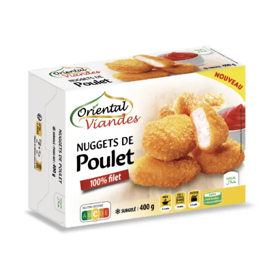Nuggets de poulet halal