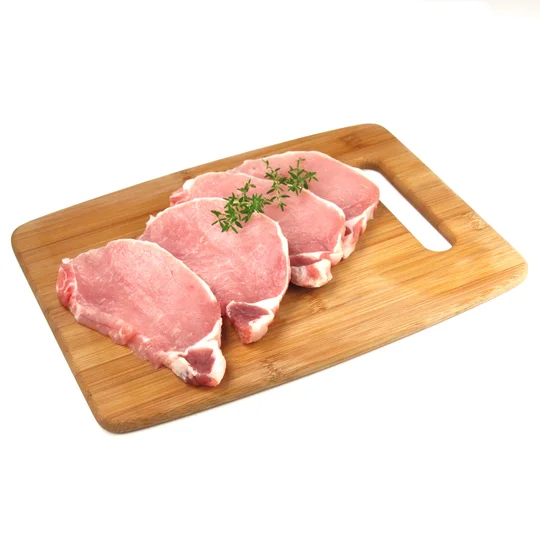 Côte filet de porc sans os