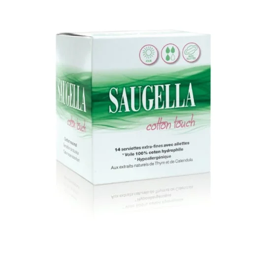 Serviette hygiénique extra fines cotton touch