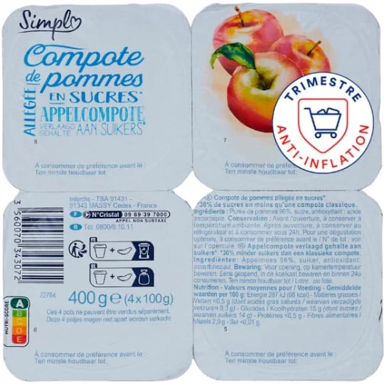 Compote de pommes