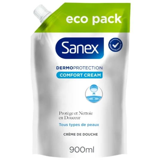 Recharge Gel Douche Ecopack Crème DermoProtection tous Types de Peaux
