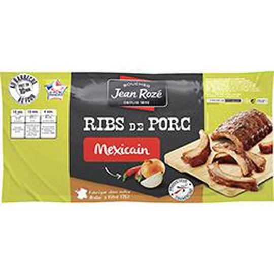 Ribs de porc précuit à la mexicaine