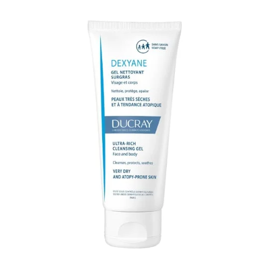 Gel nettoyant surgras dexyane peau sèche & atopique