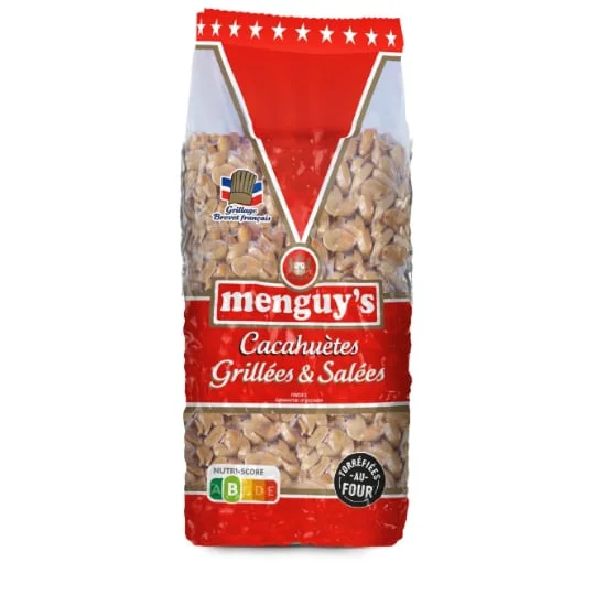 Cacahuètes grillées et salées