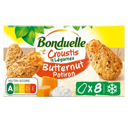 Croustis de légumes butternut et potiron