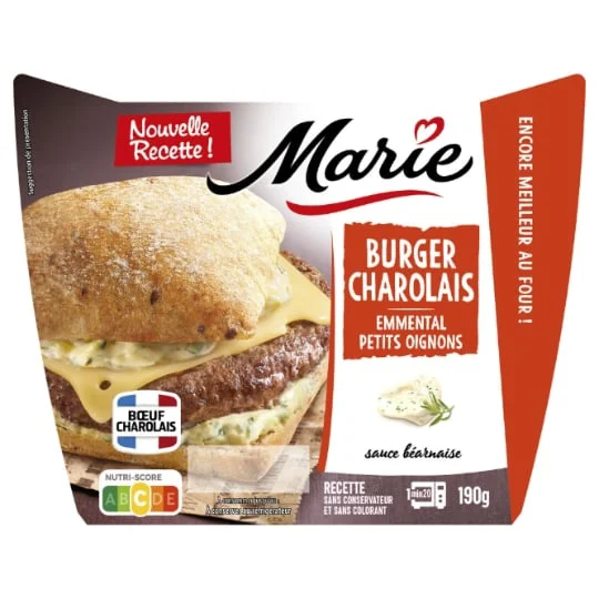 Burger charolais emmental