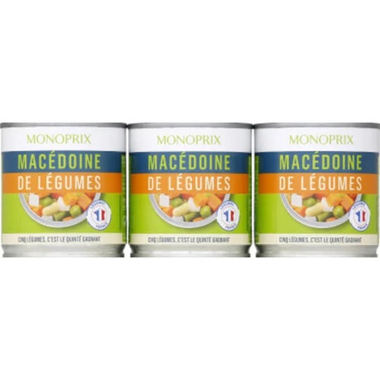 Macédoine de légumes