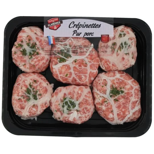 Crépinettes pur porc