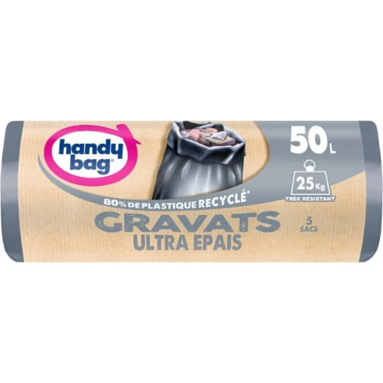 Sac poubelle à gravats 50L