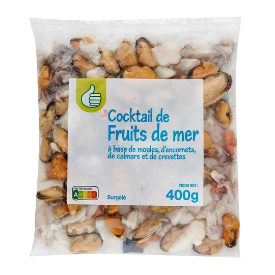Cocktail de fruits de mer