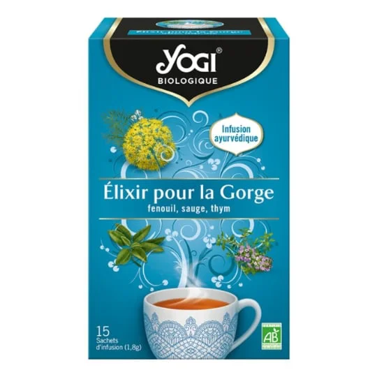 Infusion élixir pour la gorge Bio