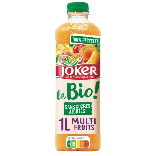 Nectar multifruits sans sucres ajoutés Bio