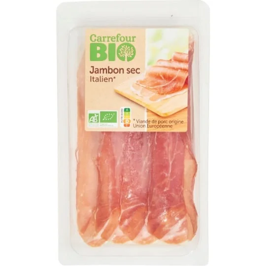 Jambon sec bio italien