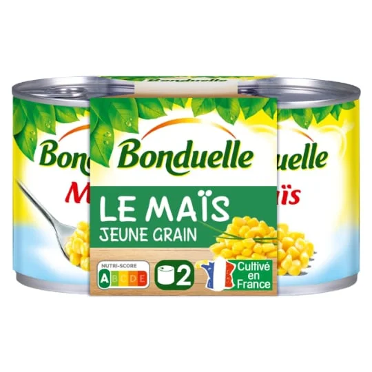 Maïs jeunes grains