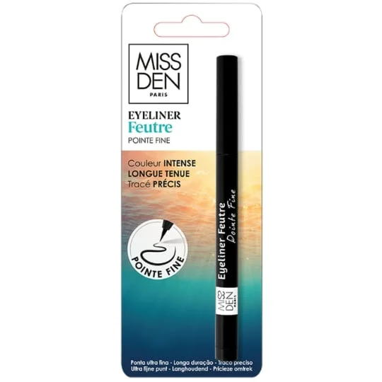 Eyliner feutre pointe fine Noir graffiti