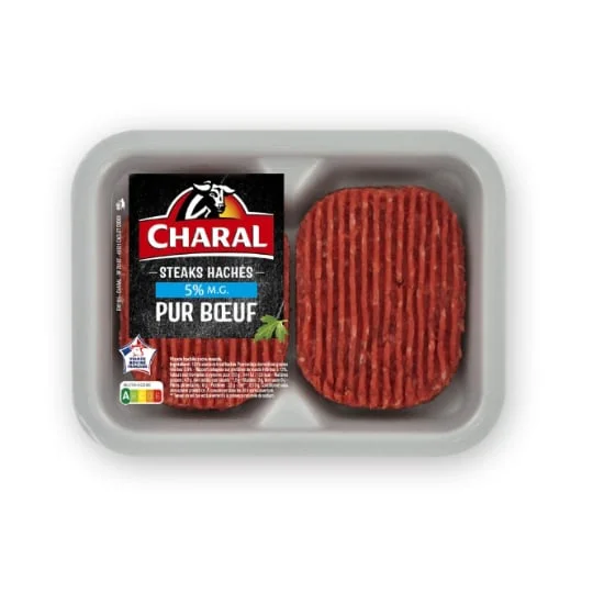 Steak haché pur boeuf 5% MG