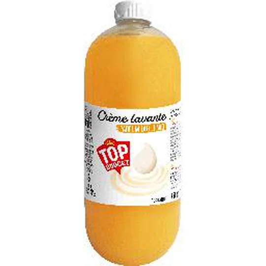 Crème lavante parfum lait et miel