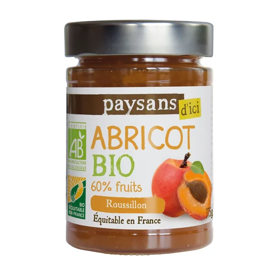 Confiture Extra Bio Aux abricots