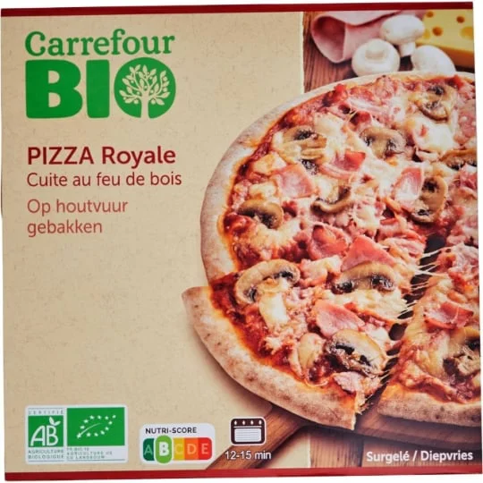 Pizza bio Royale