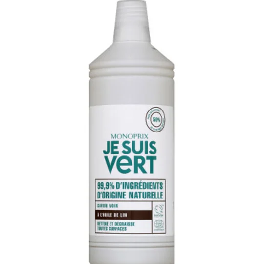 Savon noir à l'huile de lin