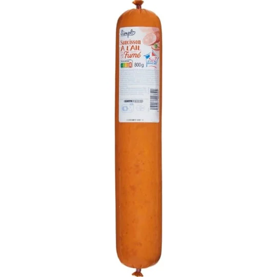 Saucisson à l'ail fumé
