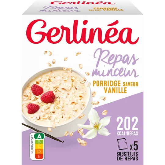 Porridge Saveur Vanille Aux Flocons Et Son D’Avoine