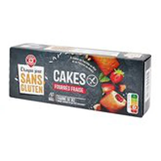 Cake fourré fraise - x6