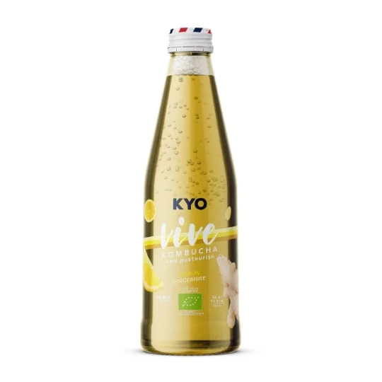 Boisson kombucha gingembre Bio