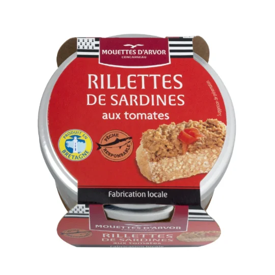 Rillettes sardines tomates