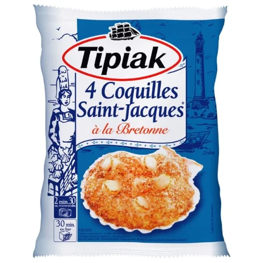 Coquilles St-Jacques à la bretonne