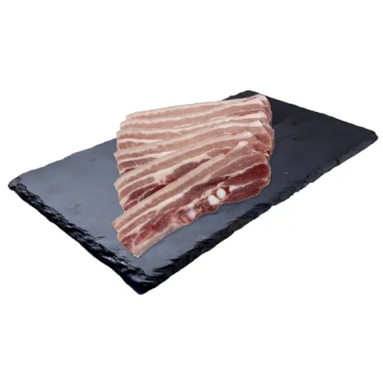 Viande de Porc: Poitrine en tranche à griller