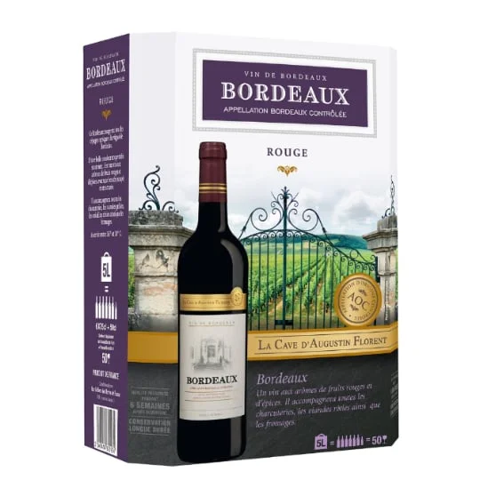 Vin Rouge Bordeaux AOP Bordeaux